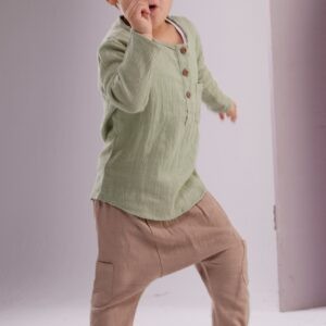 Riko Linen Harem Pants