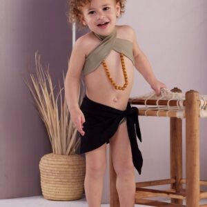 Baby Beach Wrap (Black)