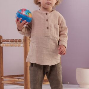 Fouki Linen Shirt - Beige