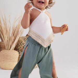 Jazzy Baby Pants - Blue