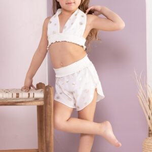 Diga Polka Set (White)
