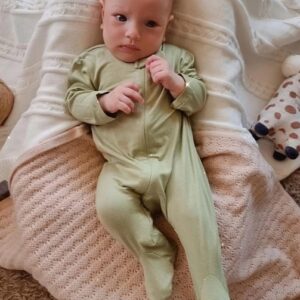 Ivy Zip-Up Sleepsuit