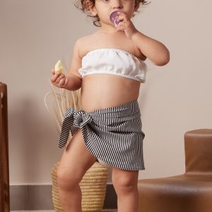Baby Beach Wrap Skirt - Stripes