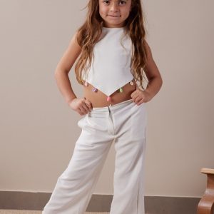 Baby Laia Pants - White