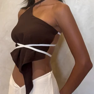 Zola Top - Brown