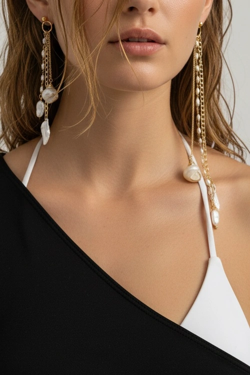 Shelly High-Low Earrings