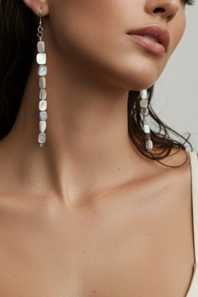 Sea Mist Earrings – 3 Pieces Set